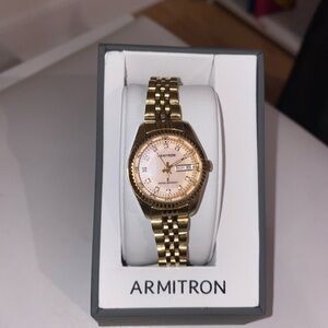 Armitron Gold and Silver Women's Watch